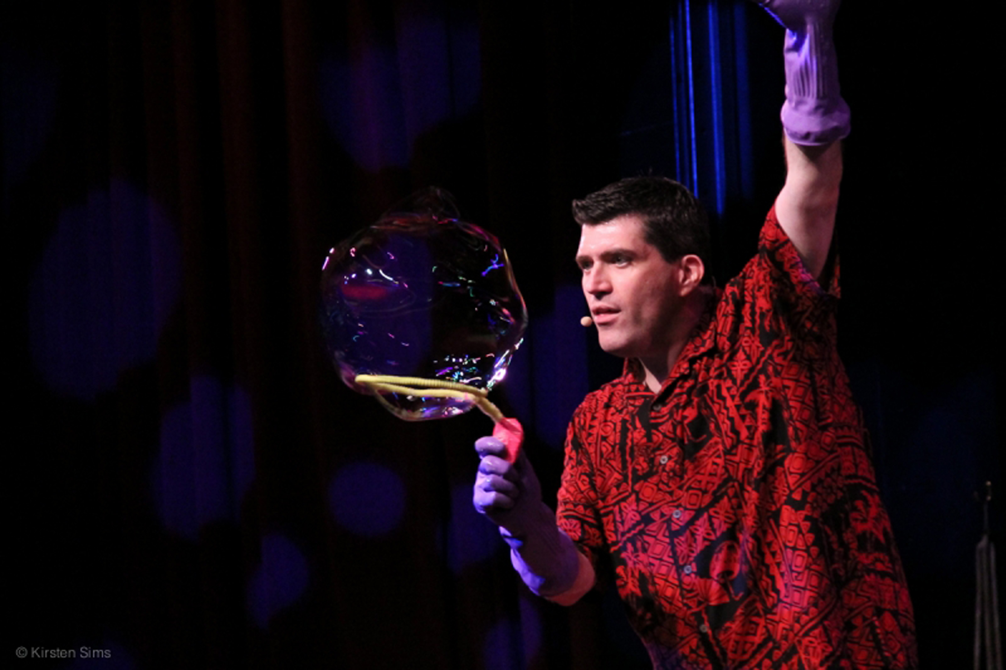 Mike the Bubble Man Coolidge Corner Theater